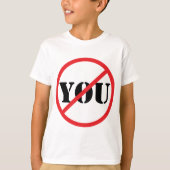 Anti-u T-shirt (Voorkant)