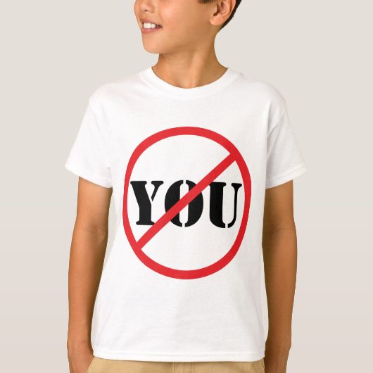 Anti-u T-shirt (Voorkant)