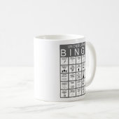 Anti-Union Bingo Coffee Cup Koffiemok (Voorkant rechts)