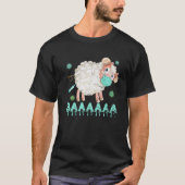 Anti-vaccin tegen schapen t-shirt (Voorkant)