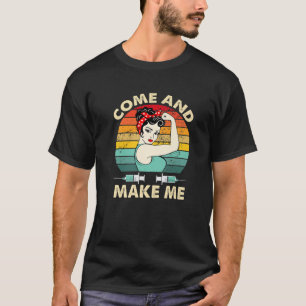 Anti-vaccinatie Mandaat komt en laat me geen gedwo T-shirt