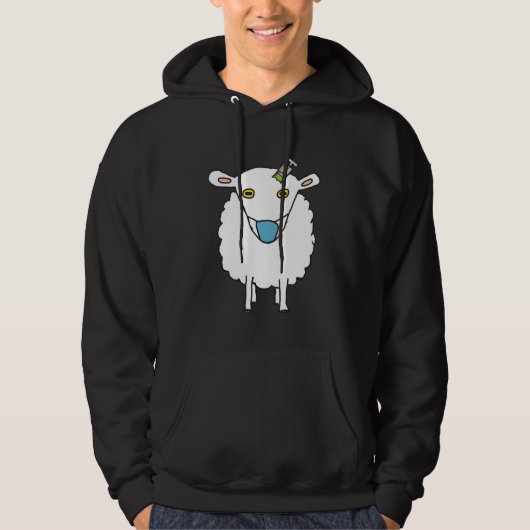 Anti-Vaccinatie tegen vapier Hoodie (Voorkant)