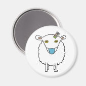 Anti-Vaccinatie tegen vapier Magneet (Voorkant / Achterkant)