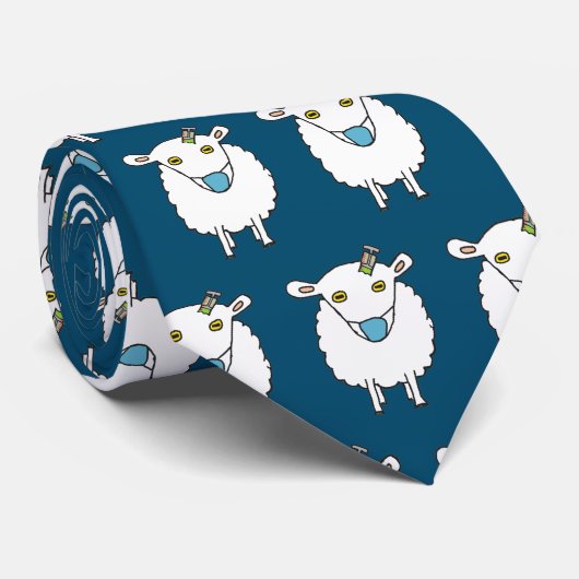 Anti-Vaccinatie tegen vapier Stropdas (Opgerold)