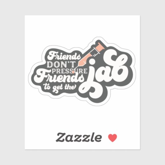 Anti-vaccinmandaat Sticker (Vel)