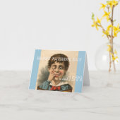 Anti-Vaderdag-kaart, slechte vaders familiedisfunc Kaart (Gele Bloem)