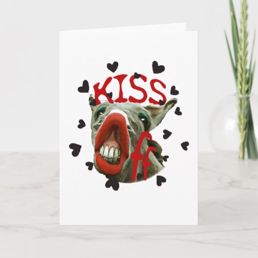 Anti-VALENTIJN Feestdagen Kaart (Voorkant)