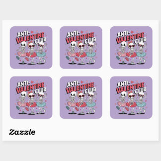 Anti Valentijn Meiden Club Sticker | Decal
