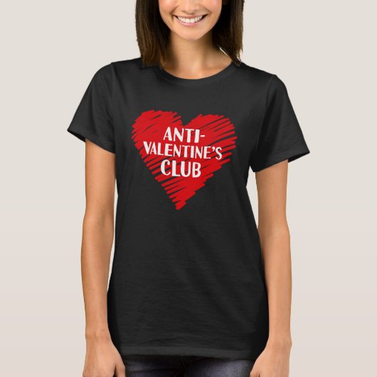 Anti-Valentijnsclub 2023 V T-shirt (Voorkant)