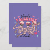 Anti Valentijnsclub Feestdagenkaart (Voorkant / Achterkant)