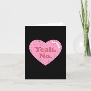 Anti Valentijnsdag 2025 Single Awareness Heart Ye Kaart