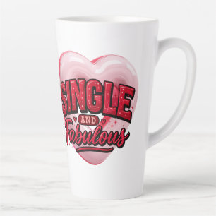 Anti Valentijnsdag Alleenstaand en Fabulous Latte Mok