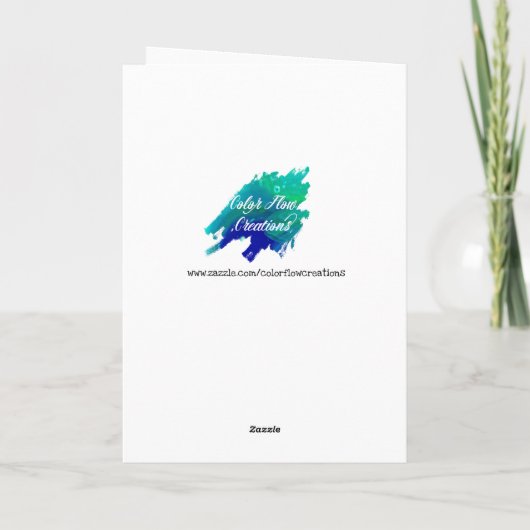 Anti-Valentijnsdag Beer Funny Kaart (Achterkant)