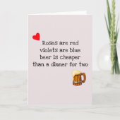 Anti-Valentijnsdag Beer Funny Kaart (Voorkant)