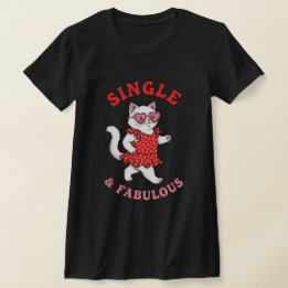 anti valentijnsdag Enkel en fantastisch 2026 T-shirt