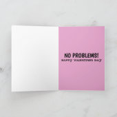 ANTI-valentijnsdag FUN NIEUWE GROET KAART VRIEND (Binnen)