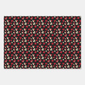 Anti-Valentijnsdag gebroken harten Patroon 1 Inpakpapier Vel (Voorkant 3)