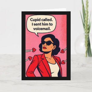 Anti-Valentijnsdag Groet Kaart