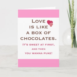 Anti-Valentijnsdag kaarten