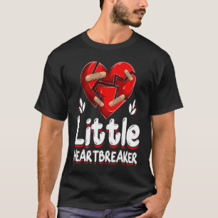 Anti Valentijnsdag Kleine Hartbreker Hart Bro T-shirt