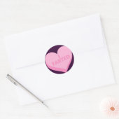 Anti-Valentijnsdag Ronde Sticker (Envelop)