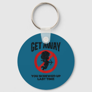 Anti Valentijnsdag sarcastisch cadeau grappig gesc Sleutelhanger