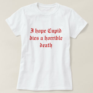 Anti-valentijnsdag T-shirt