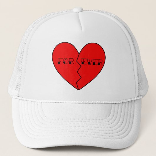 Anti-Valentijnsdag Trucker Pet (Voorkant)