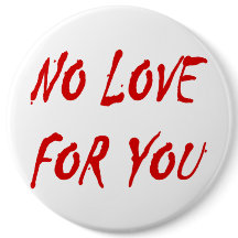 Anti-Valentijnse 'Geen liefde voor u' - Gepersonal