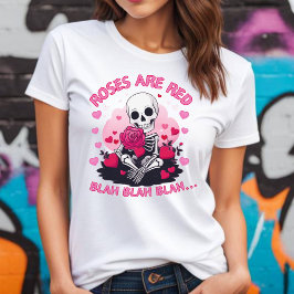 Anti Valentijnse Rozen zijn Red Blah T-shirt