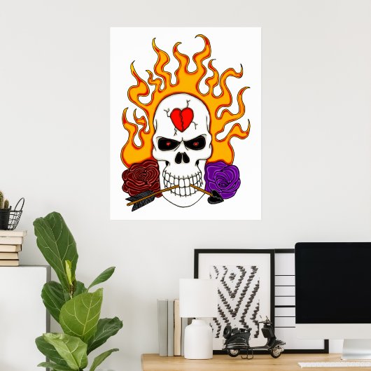 Anti-valentijnskaai Poster (Thuiskantoor)