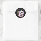 Anti-Valentijnstickers Ronde Sticker (Tas)