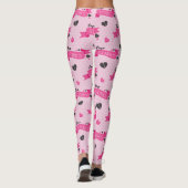 Anti-Valentine Carnival: Love Stinks Polka Dot Leggings (Achterkant)