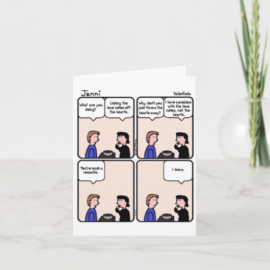 Anti Valentine's Day Card Feestdagen Kaart (Voorkant)