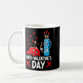 Anti Valentines Day Valentines Day Arrows Single  Koffiemok (Links)