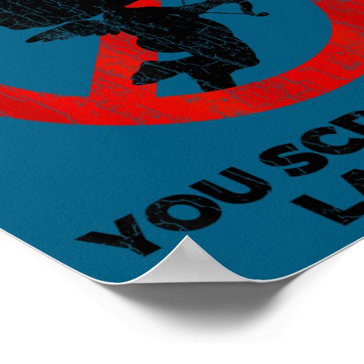 Anti Valentines Sarcastic Cud Quote Funny Gift  Poster (Hoek)