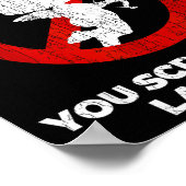 Anti Valentines Sarcastic Cud Quote Funny Gift Poster (Hoek)