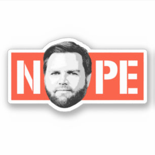 Anti Vance - NOPE Sticker