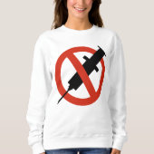 ANTI VAX ANTI-VACCIN T-SHIRTS SWEATSHIRTS (Voorkant)