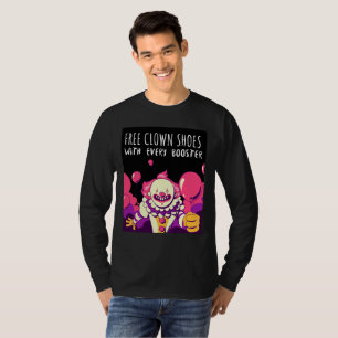 ANTI-VAX FREE CLOWN SCHOENEN MET ELKE BOOSTER T-SHIRT
