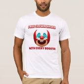 ANTI-VAX GRATIS CLOWN SCHOENEN T-SHIRTS (Voorkant)