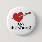 Anti-Vday Ronde Button 5,7 Cm (Voorkant)
