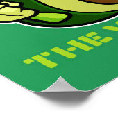 Anti Vegan Avocado Knight Canvas Poster (Hoek)