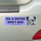 ANTI-VERONTREINIGING BREKENDE ORKA Bumpersticker (Op auto)