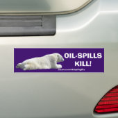 ANTI-VERONTREINIGING POLAR BEER Bumpersticker (Op auto)