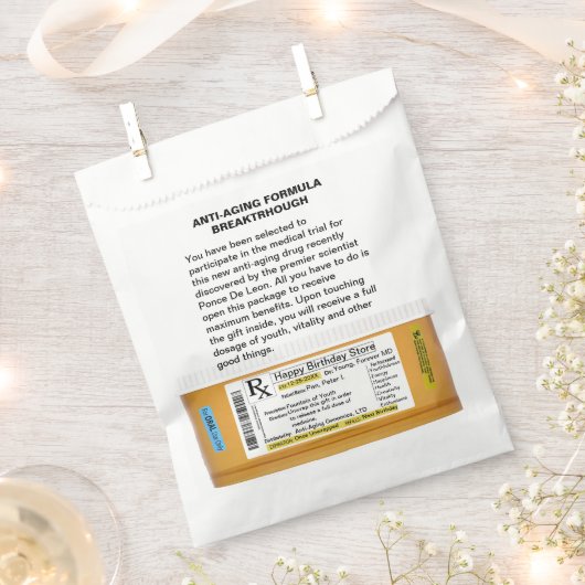 Anti - Veroudering RX Bedankzakje (Geknipt)