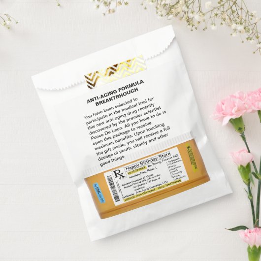 Anti - Veroudering RX Bedankzakje (Gezegeld)