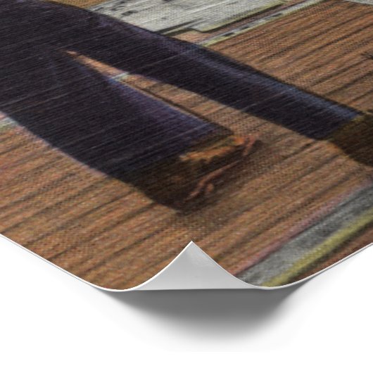 Anti-Vliegtuig Vuur van de Amerikaanse vervoerder  Poster (Hoek)