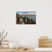 Anti-Vliegtuig Vuur van de Amerikaanse vervoerder  Poster (Keuken)