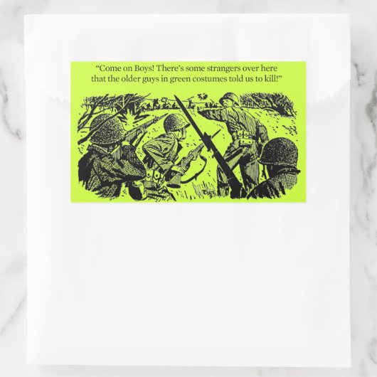 Anti War Sticker Set (Tas)